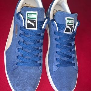 Puma Suede Classic Olympian Blue-White, Size: 11.5